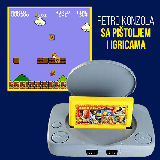 Retro konzola sa Integrisanim igricama